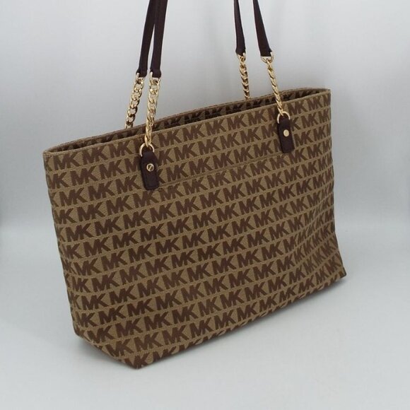 MICHAEL Michael Kors Jet Set Tassel Chain Tote Bag New/Detached Tag - Picture 7 of 14